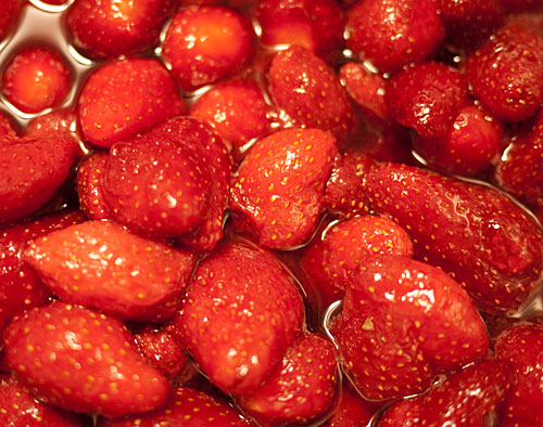 whole strawberry jam