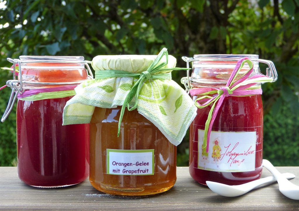 jam-boil-down-fruit-fruit-jam-raspberries-apple-jam-made-using-certo-liquid-pectin-for-a-consistent-set