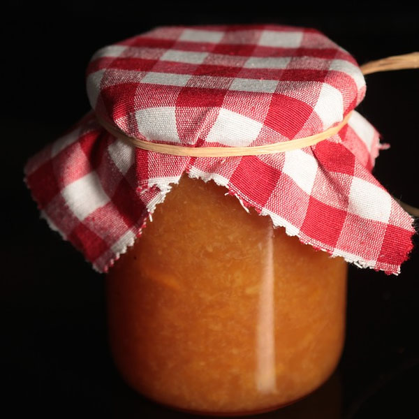 marrow-jam-made with certo to ensure a constant set
